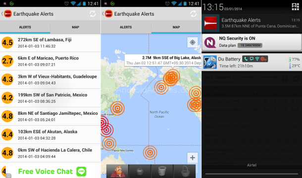aplicaciones para predecir terremotos