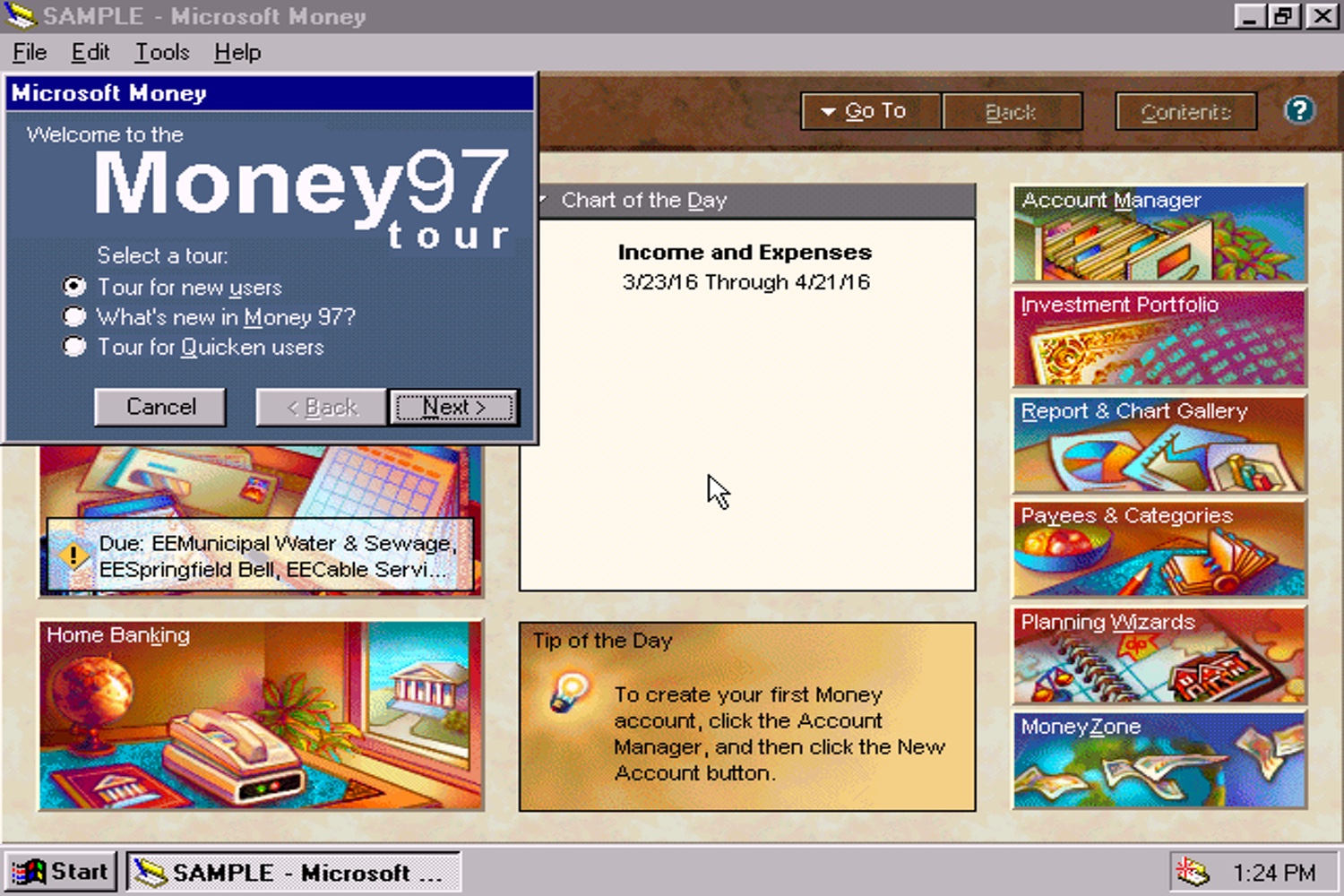 Microsoft Money Pour MSDOS 3.1 – Disquette 3