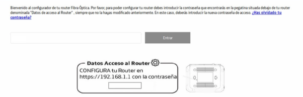 Contraseña router Movistar