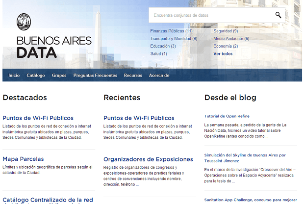 Bienvenido - Buenos Aires Data
