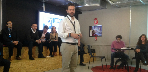 Gonzalo Martin-Villa en la presentación de "El perfil humano y profesional de los emprendedores digitales"