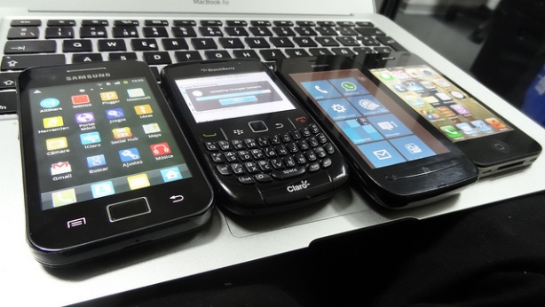 android blackberry windows phone ios