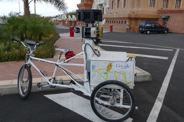 triciclo Google Maps