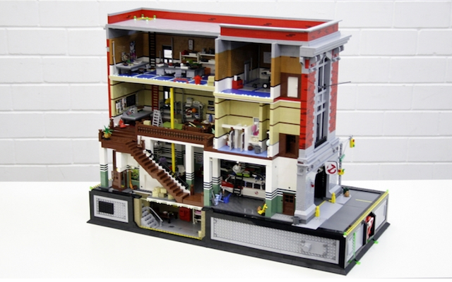 casa cazafantasmas lego