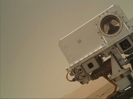 Mars Curiosity selfie