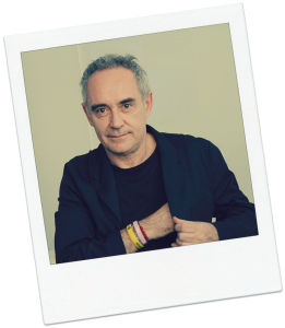 Ferran Adrià - Polaroid