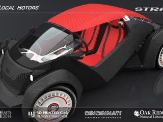 coche fabricado con impresión 3D