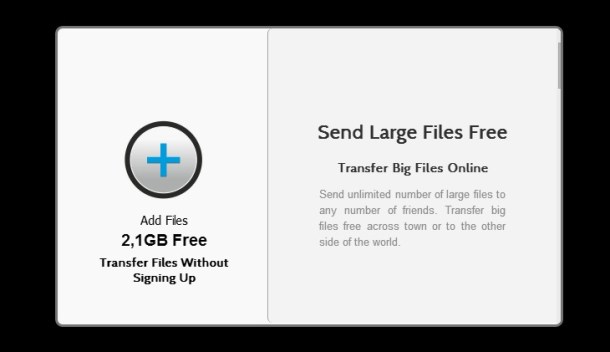 enviar archivos de gran tamaño