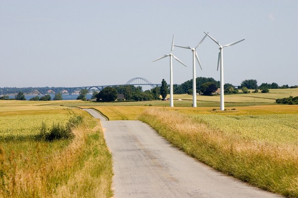 Energía eólica en Dinamarca