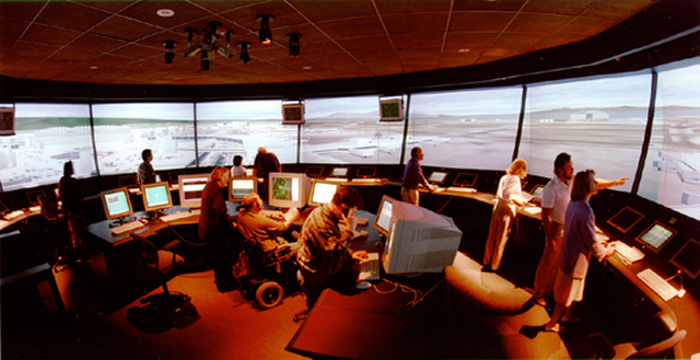 simulador de aeropuertos de la NASA