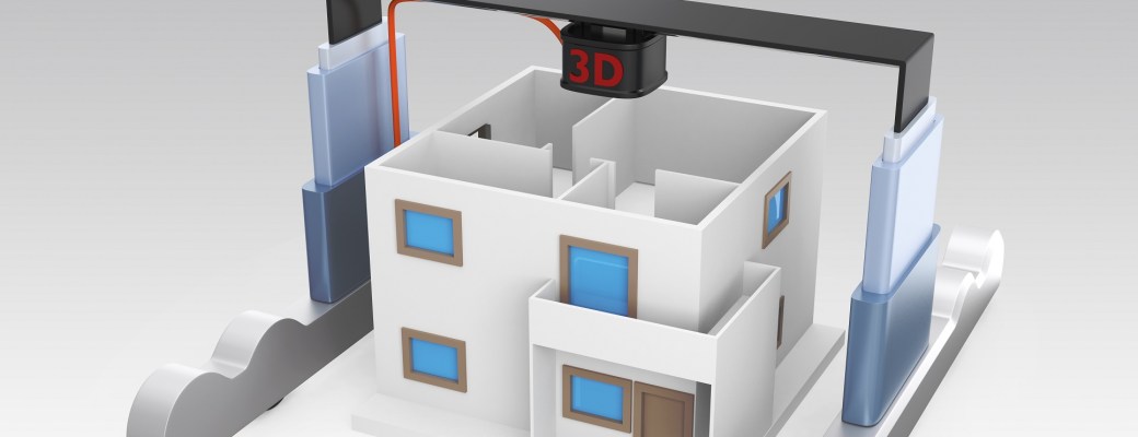 Edificio de oficinas impreso en 3D