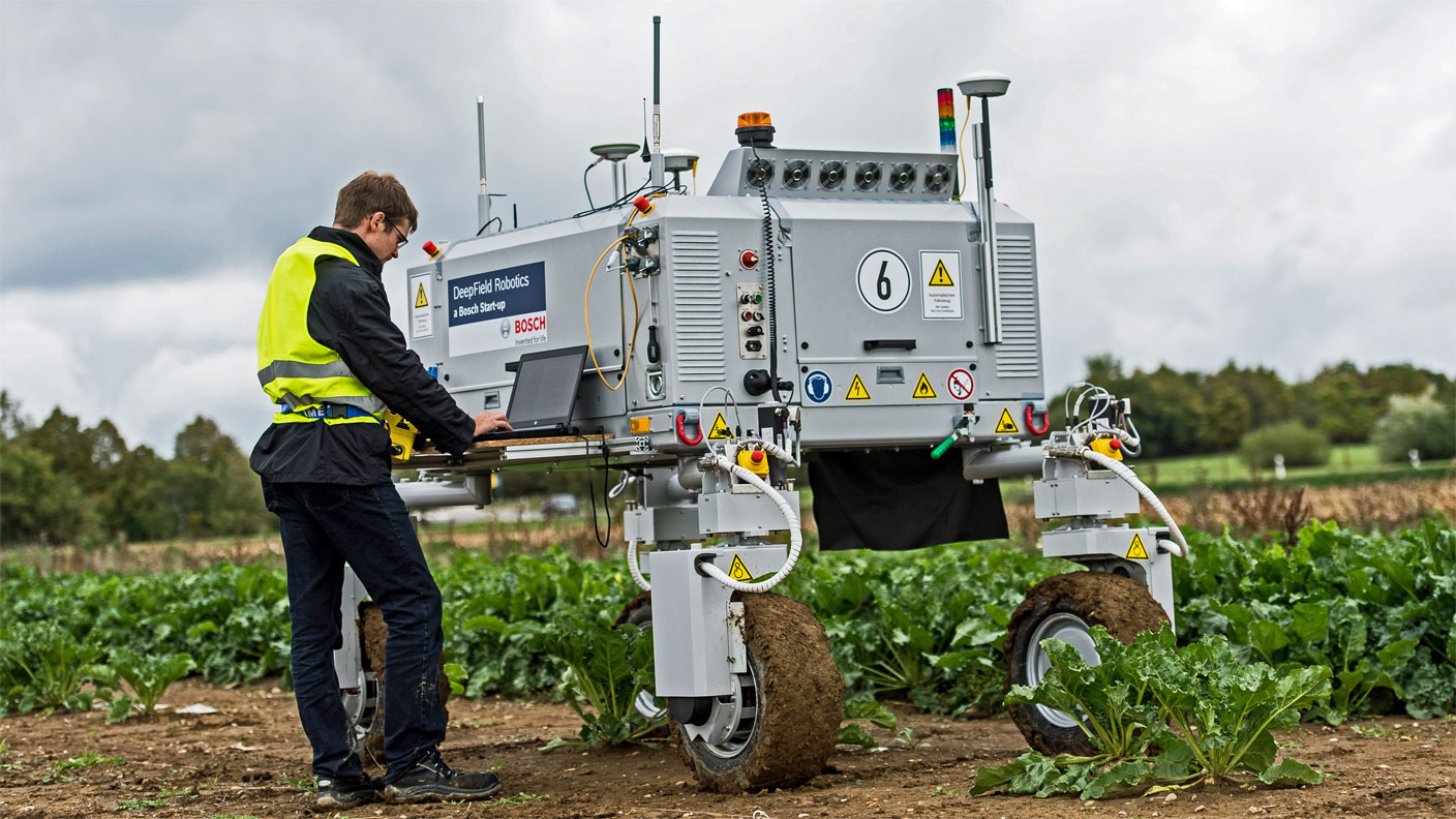 Ии в сельском хозяйстве. Полевой робот BONIROB. Роботы в сельском хозяйстве. Робот фермер. Робототехника в сельском хозяйстве.