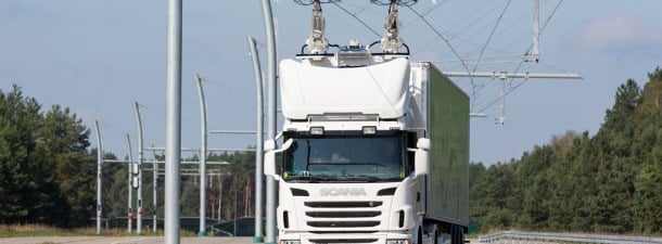 Suecia ultima los detalles para la puesta en marcha de la primera autopista eléctrica para camiones