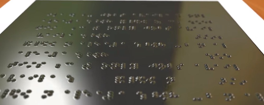 pantalla en braille