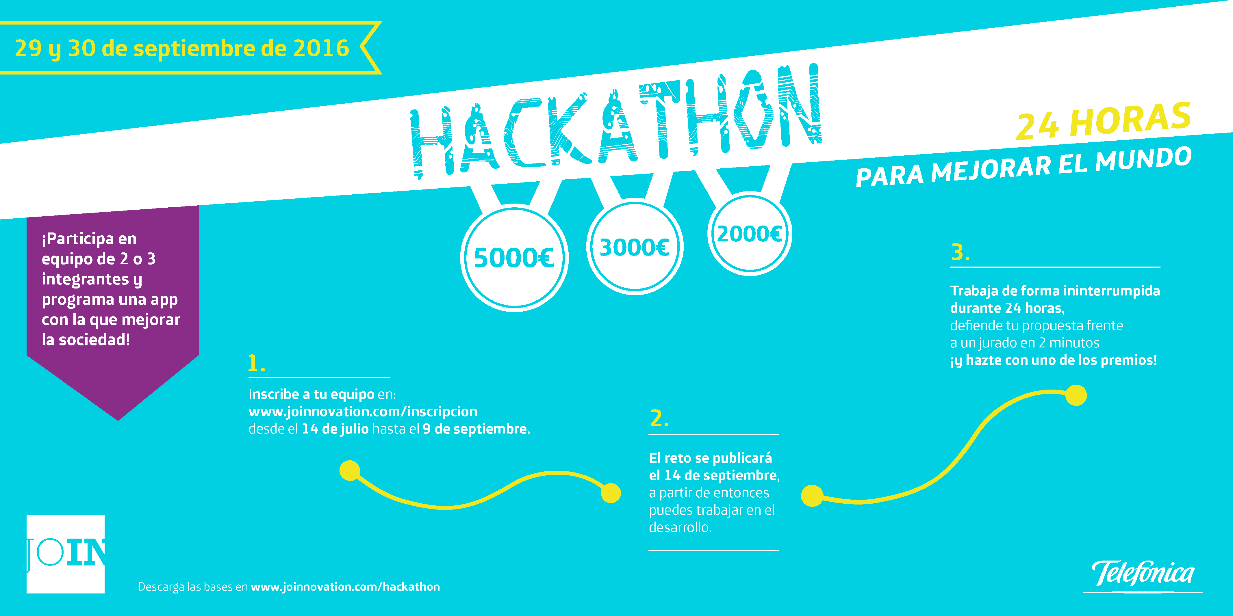 Join convoca un hackathon para mejorar el mundo