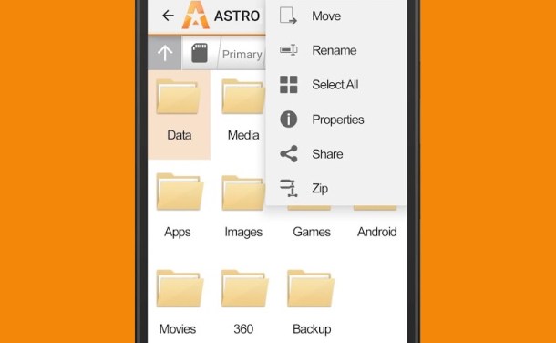Android Astro File Manager
