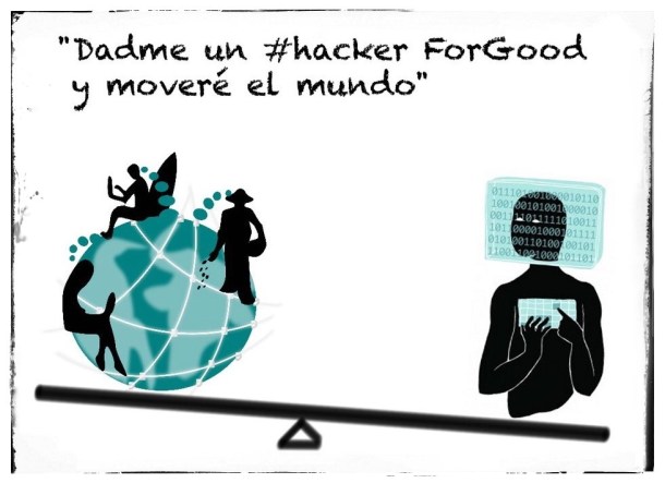 Dadme un #Hacker ForGood y moveré el mundo.  HackForGood 2016. Sede de Alicante. 