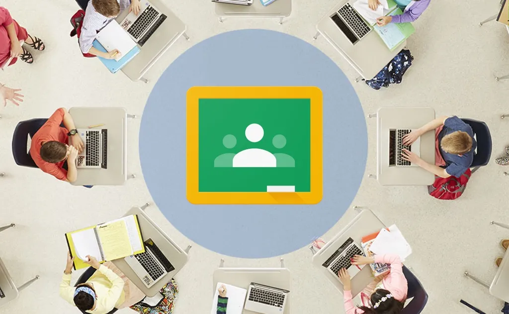 Redesigned Google Classroom homepage with tailored views based on user’s role
