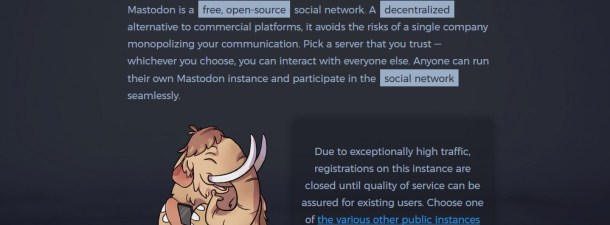 Mastodon es el nuevo rival de Twitter