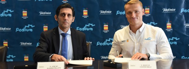 Marcus Cooper: el fichaje de oro para el programa Podium de Telefónica