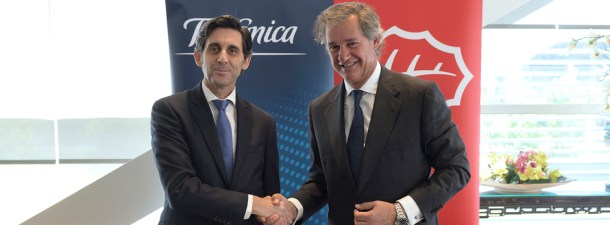 Telefónica y ACCIONA firman un acuerdo para fomentar el suministro de energía renovable