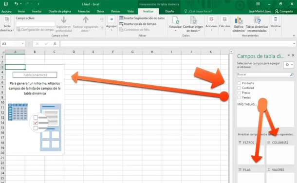 Manual De Uso De Las Tablas Dinámicas De Microsoft Excel