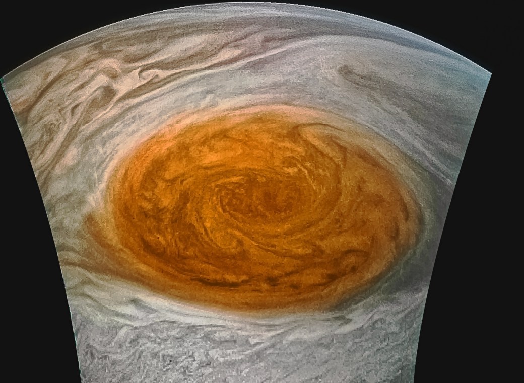 gran mancha roja Júpiter