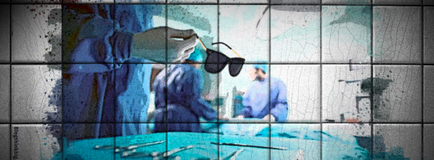 Gafas holográficas para operar a corazón abierto