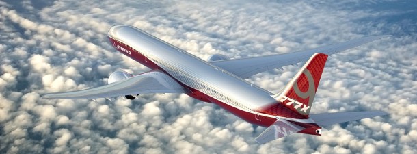 El próximo Boeing 777 presumirá de alas plegables