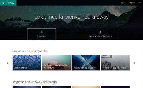 Reinventando las presentaciones con Microsoft Sway Presentaciones online  colaborativas con Microsoft Sway