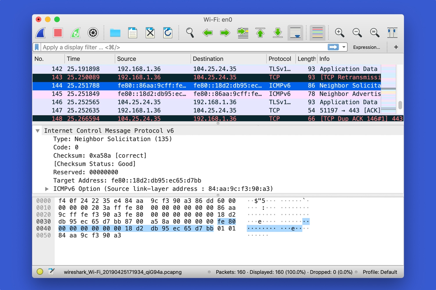 wireshark redhat