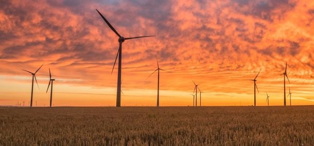 energía molinos viento