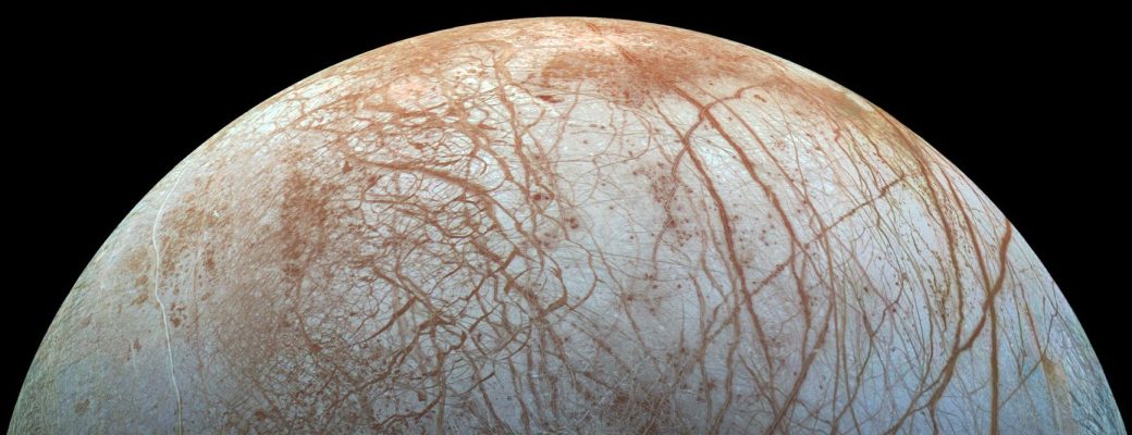 Jupiter Luna Europa Agua