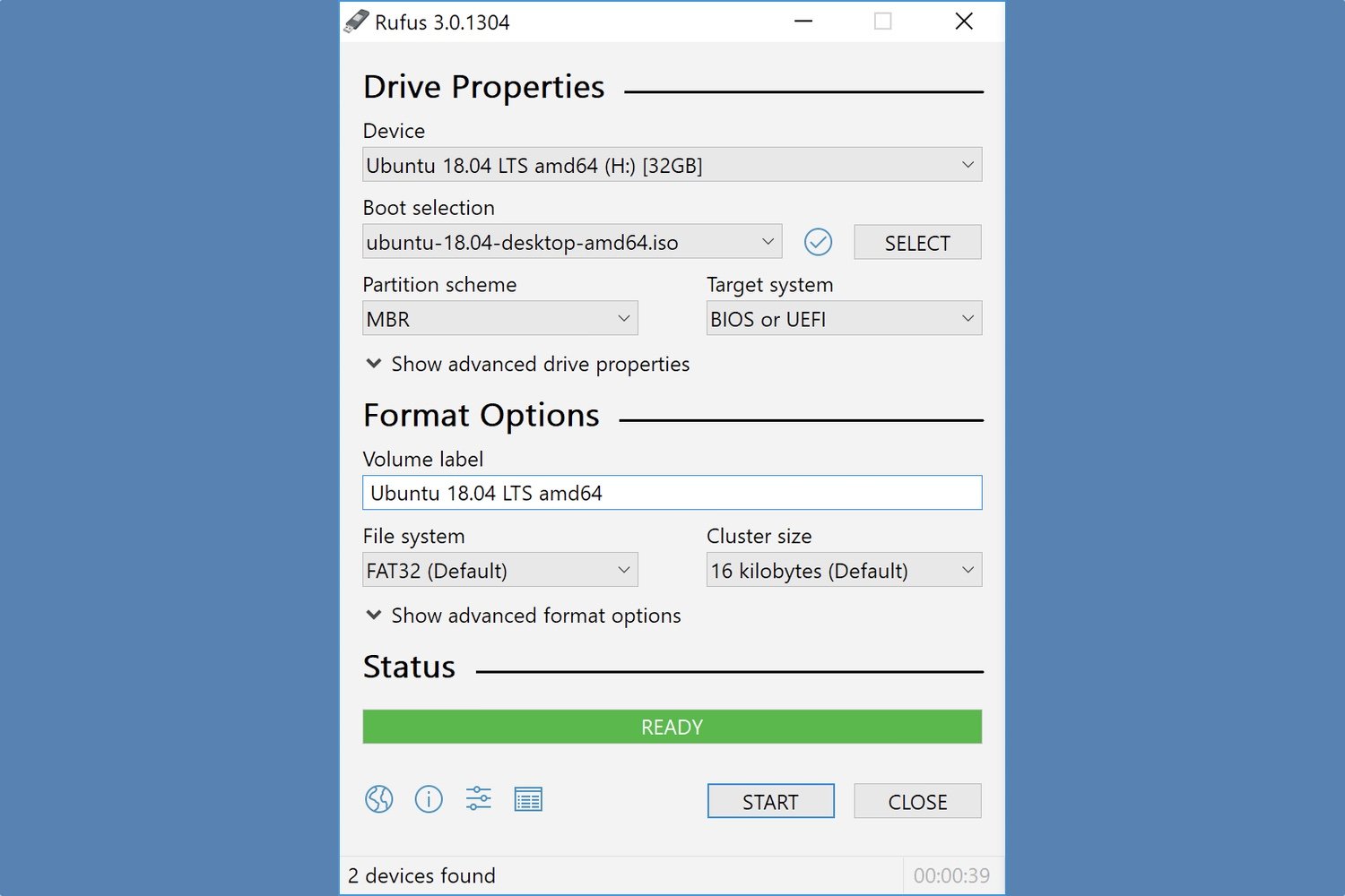 Rufus USB Ubuntu Example - Blogthinkbig.com