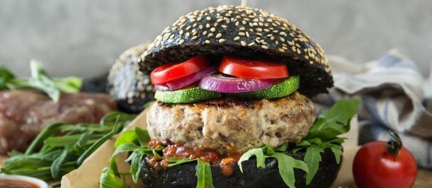 Carne vegetal Vegano Burguer