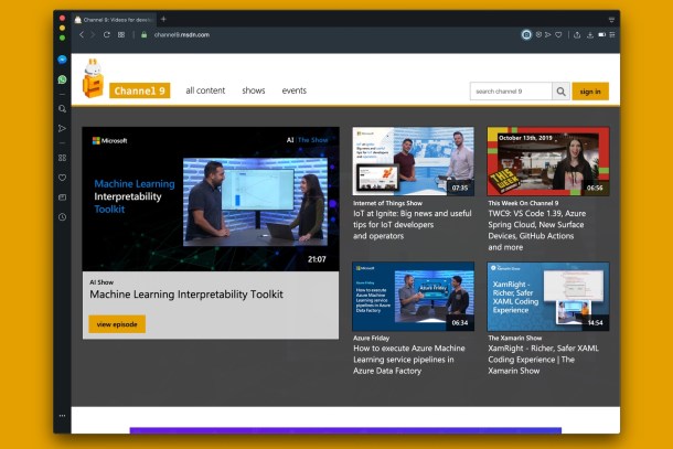 El Canal De Tv Online De Microsoft Para Programadores