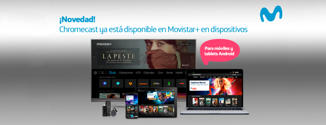 ver Movistar+ con Chromecast