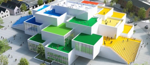 Cómo es la gigantesca Casa Lego en Dinamarca?