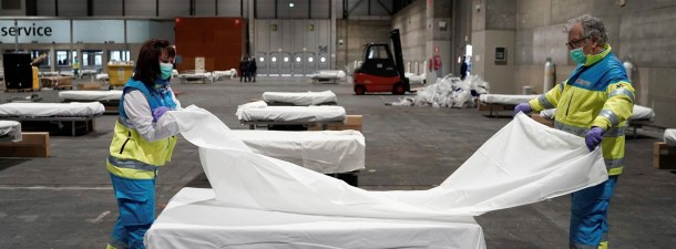 Telefónica proporciona conectividad al hospital temporal de Ifema y a los hoteles medicalizados