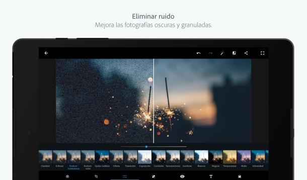 adope photoshop express editar foto app movil