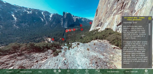 Visita el parque nacional de Yosemite desde tu móvil gracias a este Virtual Tour