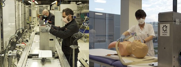 La automoción en España ahora fabrica respiradores y mascarillas por el coronavirus