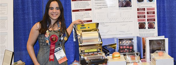 La estudiante española que prolonga la vida de los alimentos con una máquina casera