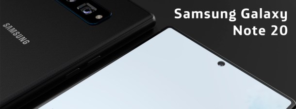 Las filtraciones del nuevo Samsung Galaxy Note 20 apuntan a una enorme pantalla
