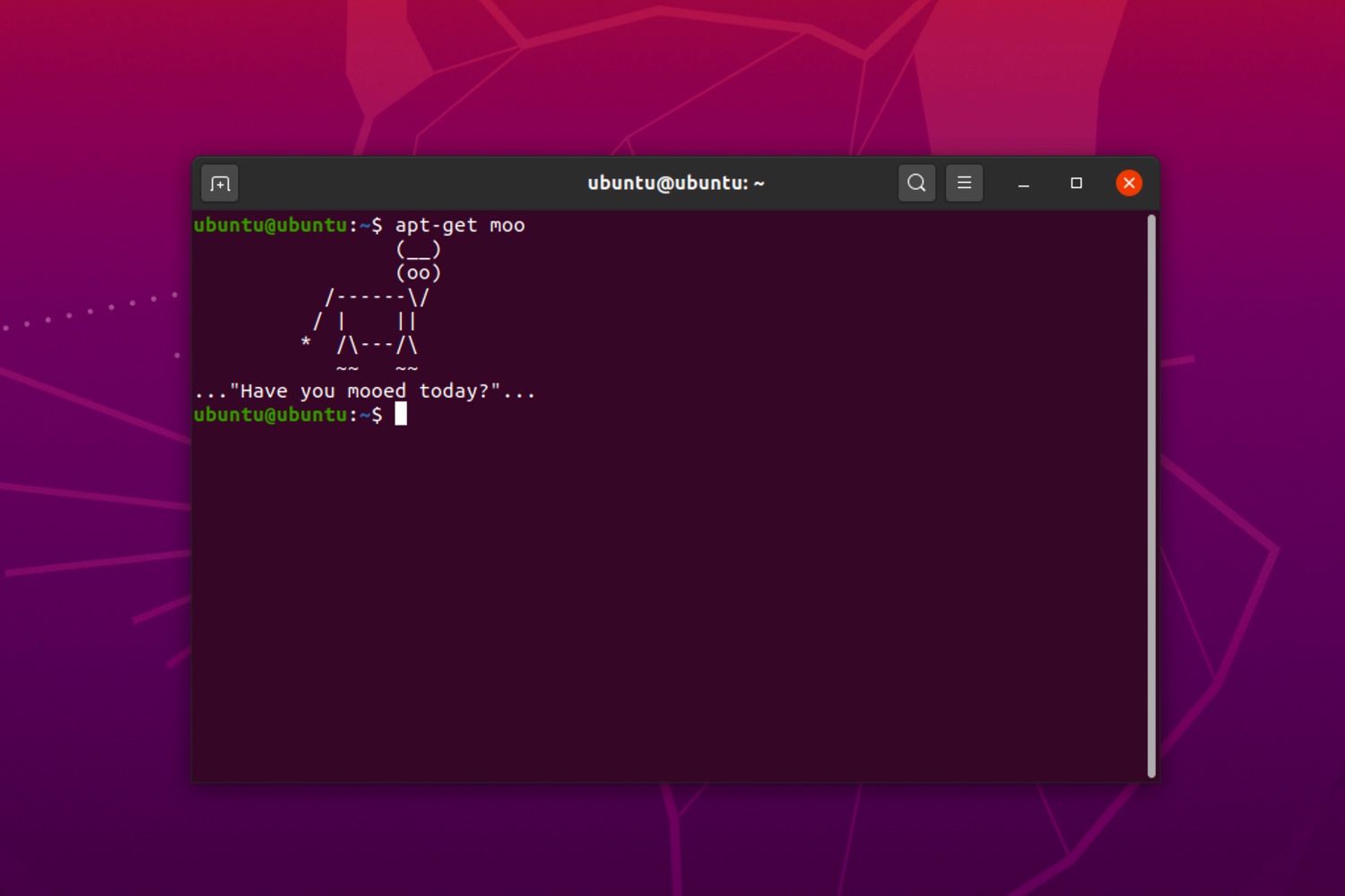 El Terminal de Linux viene repleto de comandos divertidos