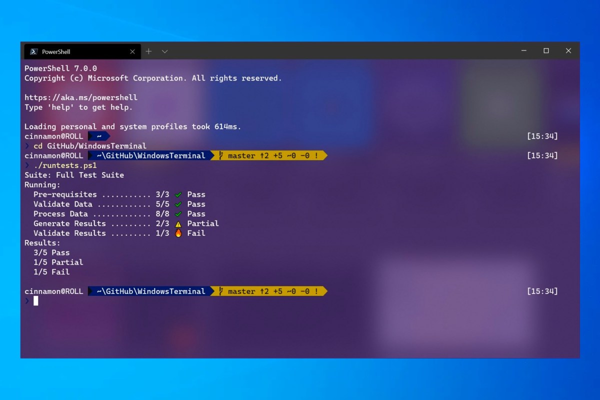Windows Terminal PowerShell Blogthinkbig