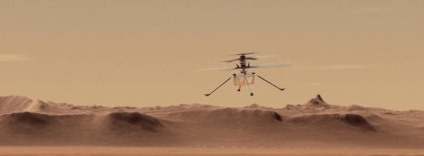Ingenuity: el primer helicóptero que volará en Marte