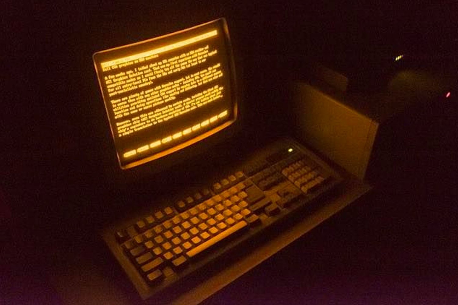 Classic Computer Terminal