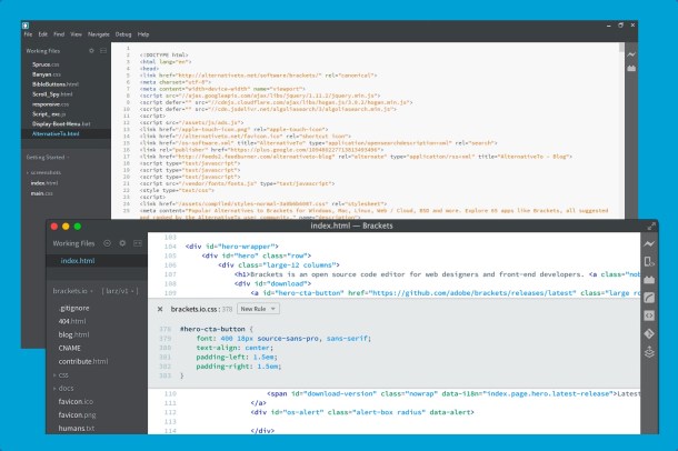 Cómo editar HTML y CSS desde el open source sin Dreamweaver