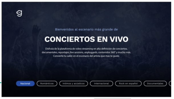 Iniciar sesión en GoMusic